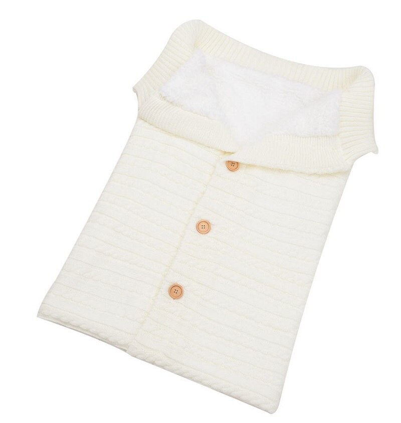 Newborn Sleeping Bag Knitted Swaddle